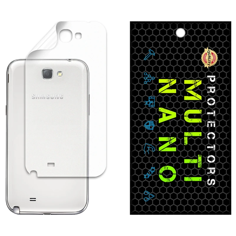محافظ پشت مات نانو هیدروژل مولتی نانو مدل X-F1B مناسب برای گوشی موبایل سامسونگ Galaxy Note 2