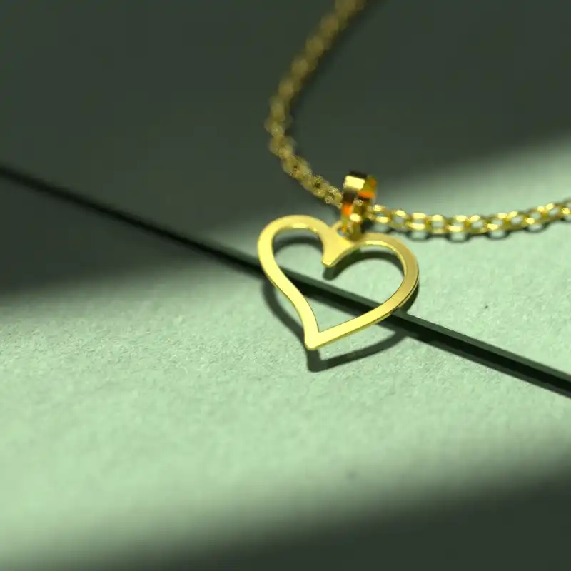 گردنبند طلا 18 عیار زنانه مدوپد مدل اشک کد CA10847