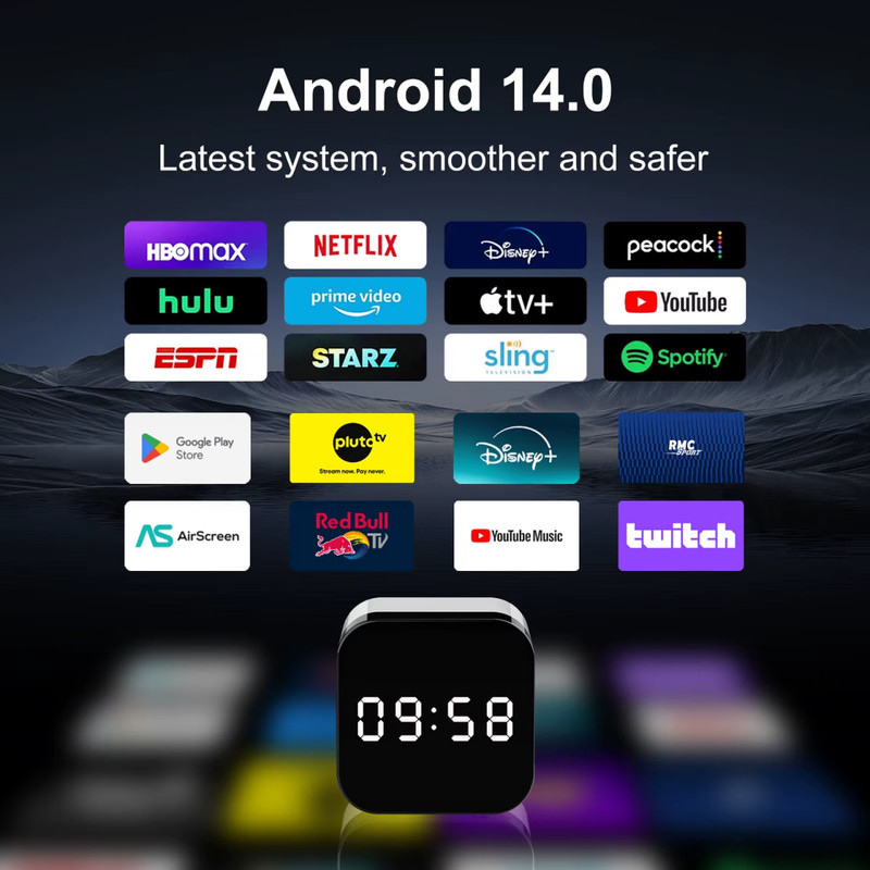 اندروید باکس اچ96 مکس مدل H728 حافظه 128G