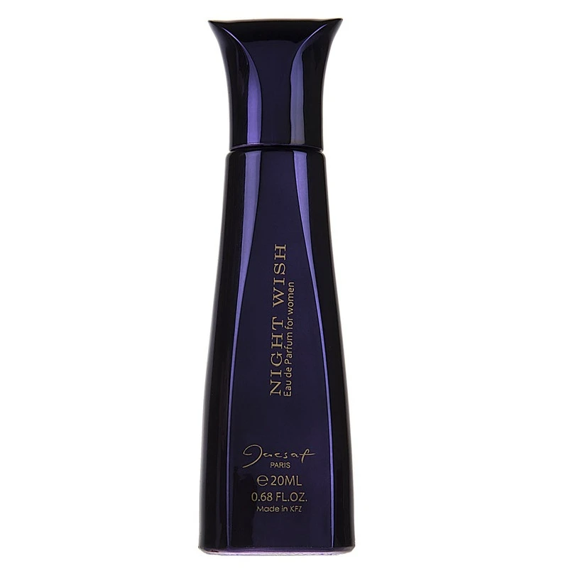 عطر جیبی زنانه ژک ساف مدل نایت ویش با رایحه گرم، شیرین حجم 22 میلی‌لیتر