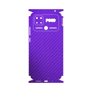 MAHOOT Purple-Fiber-FullSkin Cover Sticker for Xiaomi Poco C40