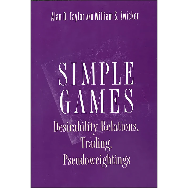 کتاب Simple Games اثر جمعي از نويسندگان انتشارات Princeton University Press