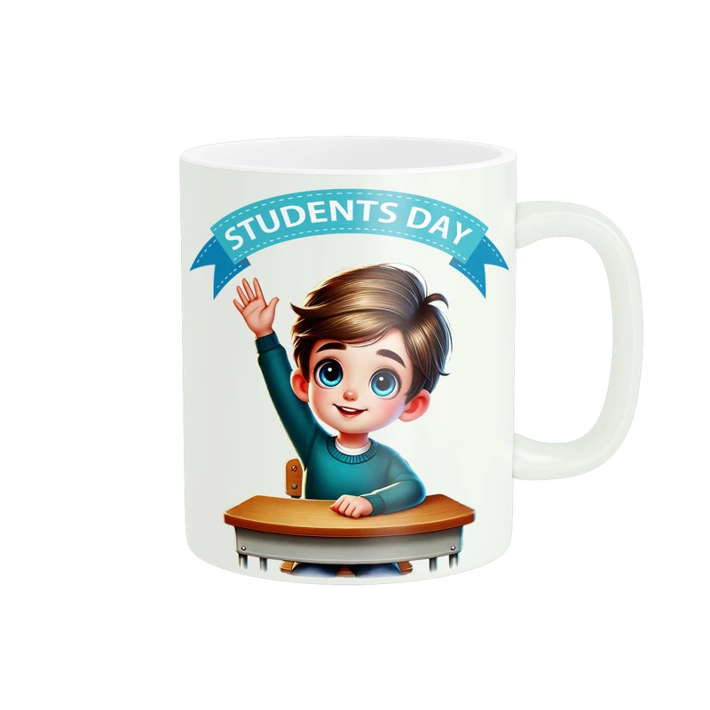 ماگ پادآفرین طرح روز دانش آموز مدرسه کد PM526