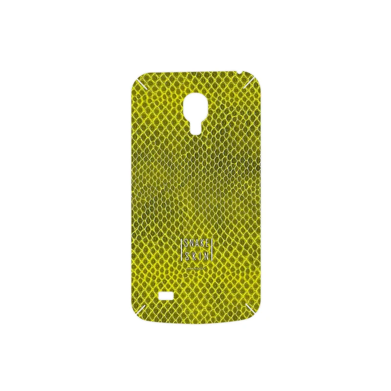 برچسب پوششی ماهوت مدل Yellow Snake Skin مناسب برای گوشی موبایل سامسونگ Galaxy S4 mini