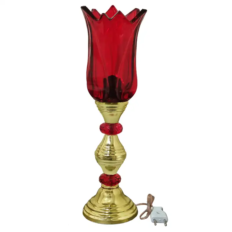 آباژور رومیزی مدل شمعدان