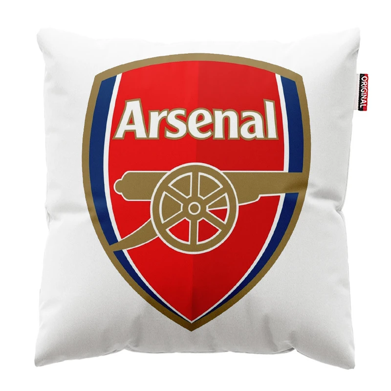  کوسن پاد آفرین طرح باشگاه آرسنال کد 1828 سایز 30*30 سانتی متر
