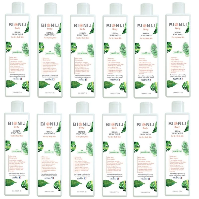 شامپو بدن بیونیج مدل Body حجم 250 میلی لیتر بسته 12 عددی