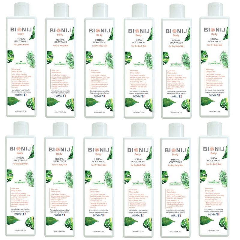 شامپو بدن بیونیج مدل Body حجم 250 میلی لیتر بسته 12 عددی