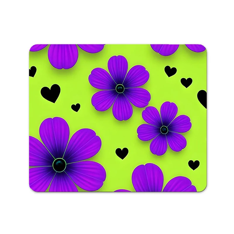 ماوس پد پاد آفرین طرح گل کد 470 سایز 19*24 سانتی متر