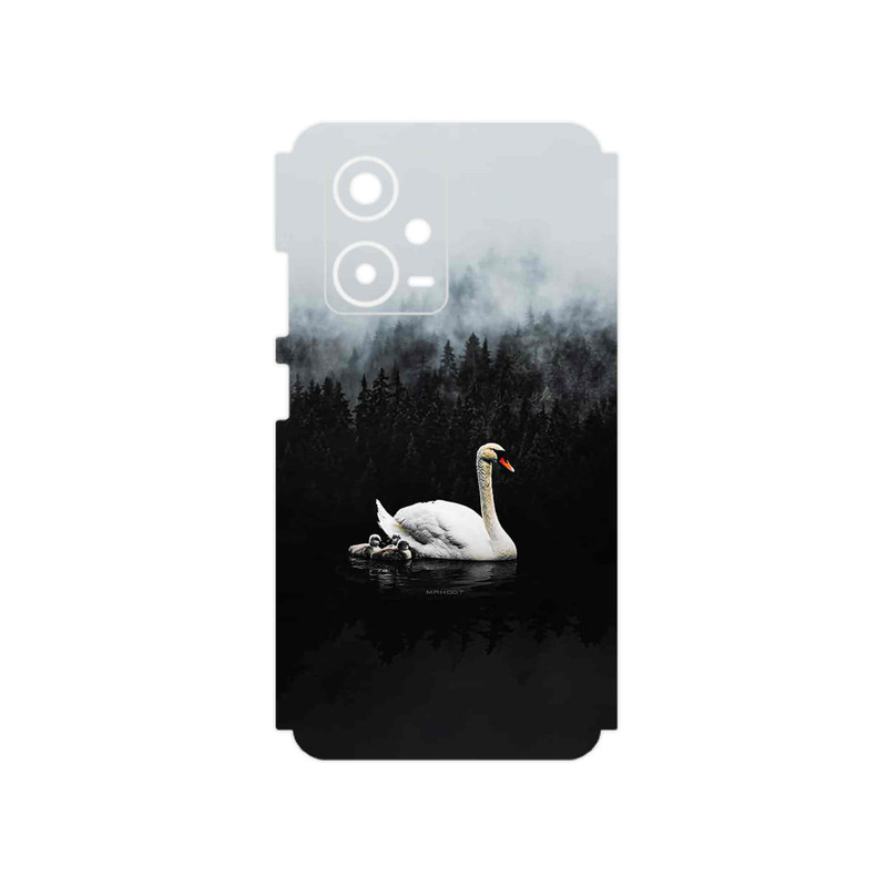 برچسب پوششی ماهوت مدل Swan_Lake مناسب برای گوشی موبایل شیائومی Redmi Note 12 Pro Plus