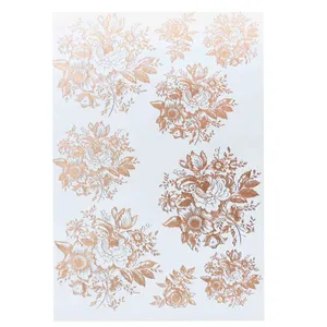 برچسب ترنسفر مدل گل و شکوفه