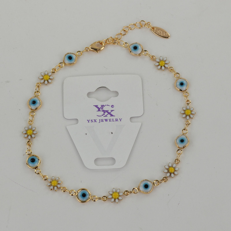 پابند زنانه وای اس ایکس مدل چشم نظر کد P119 پابند زنانه وای اس ایکس مدل چشم نظر کد P119