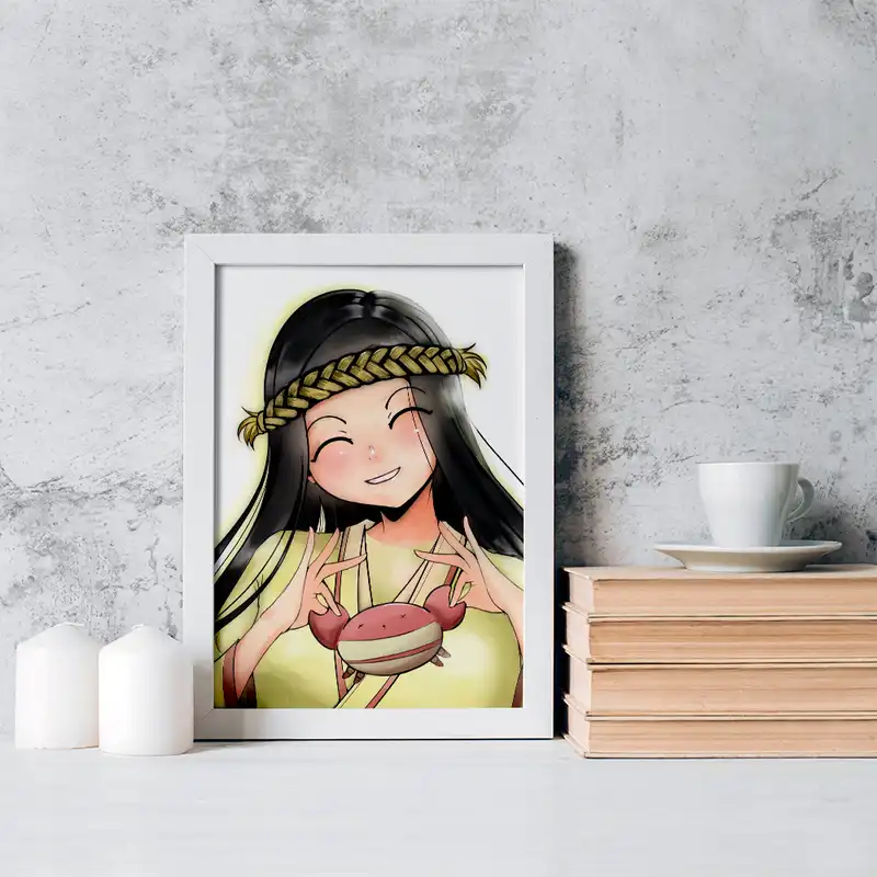 تابلو خندالو مدل مارچ انیمه به تو ای ابدی کد 15679