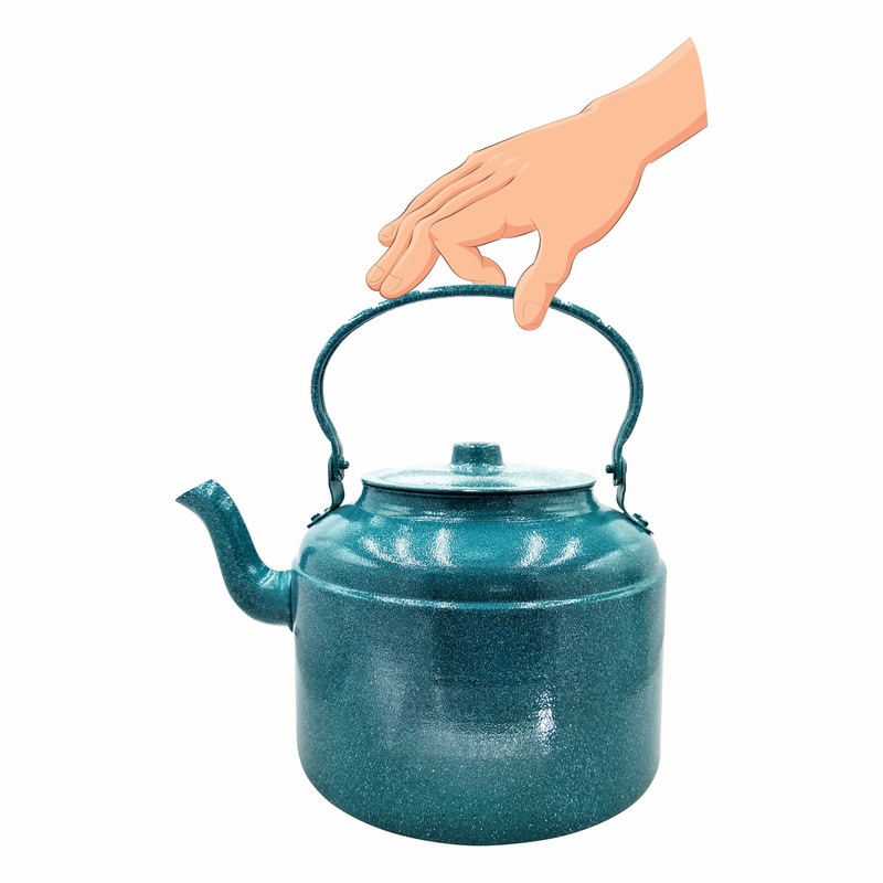 ست کتری و قوری مدل صحرا