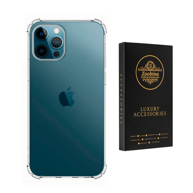 کاور زوبینا مدل Clean مناسب برای گوشی موبایل اپل iPhone 12 Pro