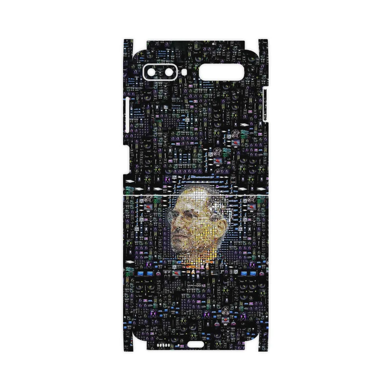برچسب پوششی ماهوت مدل 2 Collage of Steve Jobs-FullSkin مناسب برای گوشی موبایل سامسونگ Galaxy Z Flip
