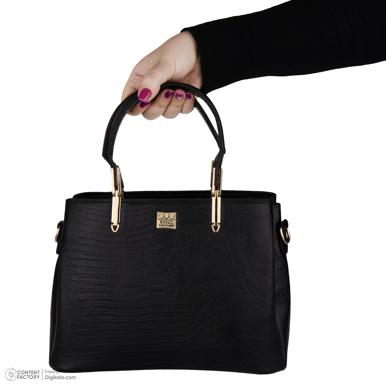 کیف مجلسی زنانه رویال چرم مدل W120.2 -  - 5