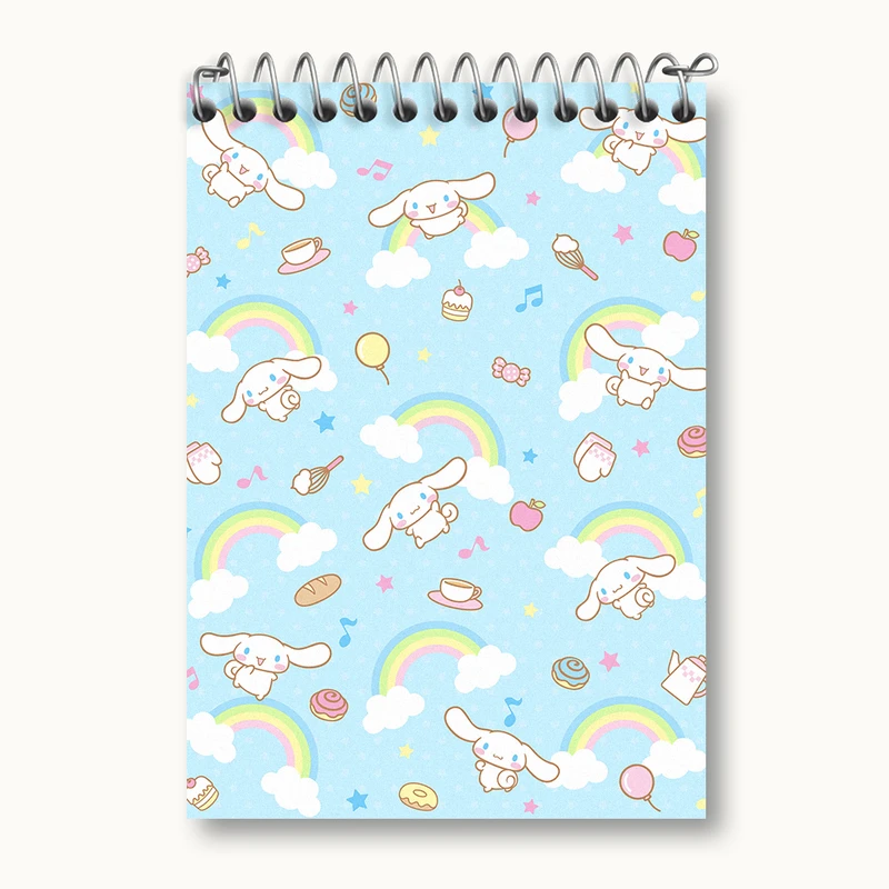 دفتر یادداشت 50 برگ خندالو طرح سینامونرول هلو کیتی کد N4236