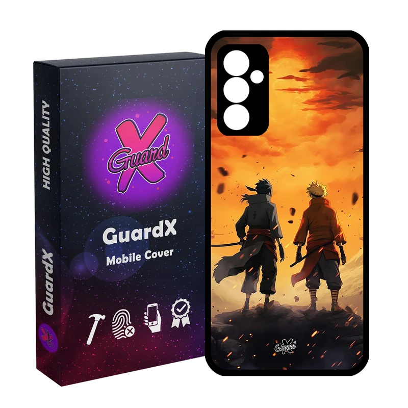 کاور گارد ایکس طرح انیمه ناروتو مدل Glass10699 مناسب برای گوشی موبایل سامسونگ Galaxy A54 / A54 5G