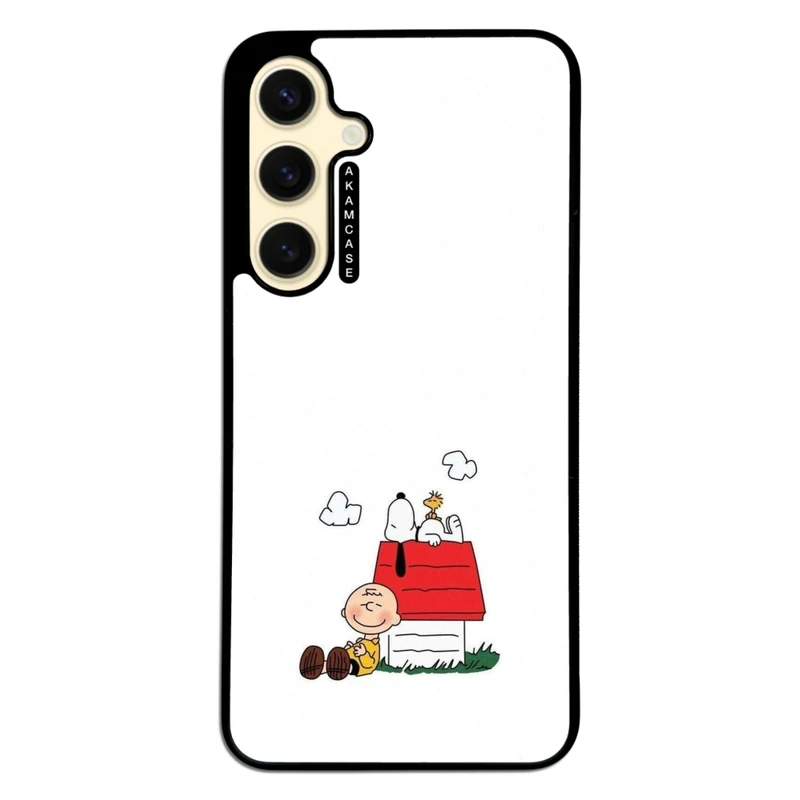 کاور آکام مدل AMC-WSGS24FE-SNOOPY-32 مناسب برای گوشی موبایل سامسونگ Galaxy S24 FE