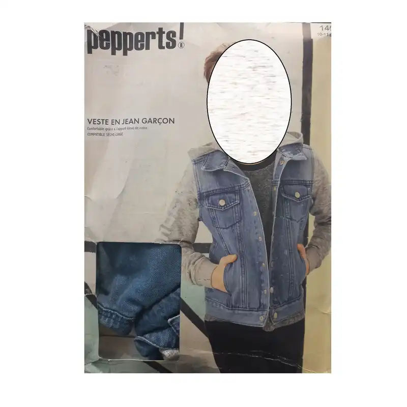 سویشرت آستین بلند پسرانه پیپرتس مدل جین کد 10903727