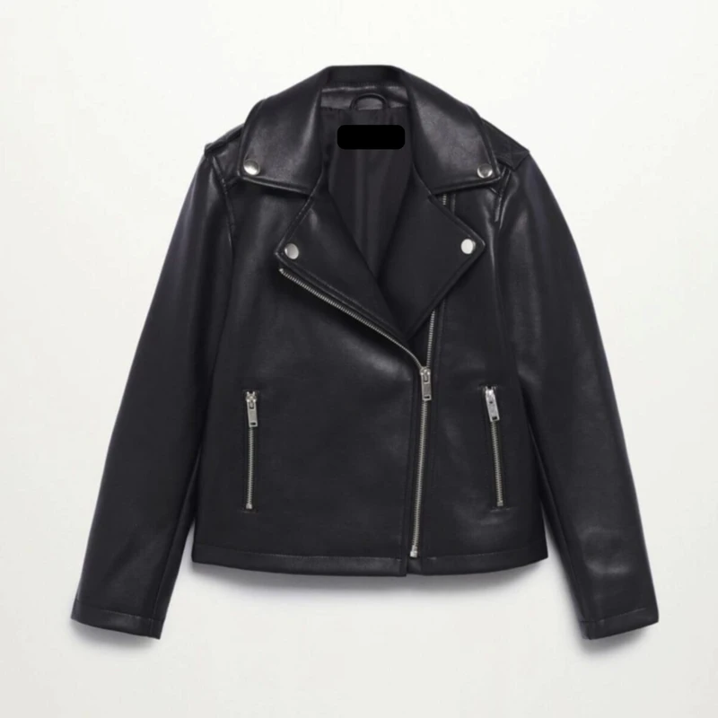 کت چرم دخترانه مدل تی تی