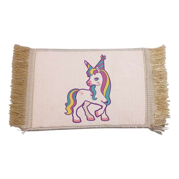 فرش ماشینی دیوارکوب مدل یونیکورن کد 7