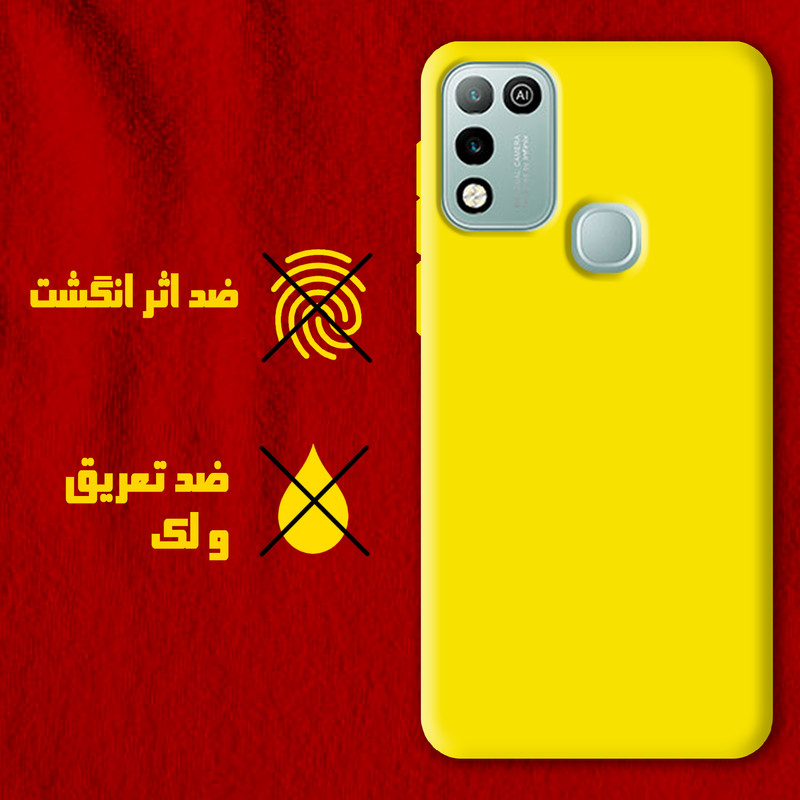 کاور پرشین کینگ مدل SLC22 مناسب برای گوشی موبایل اینفینیکس Hot 10 Play به همراه بند آویز