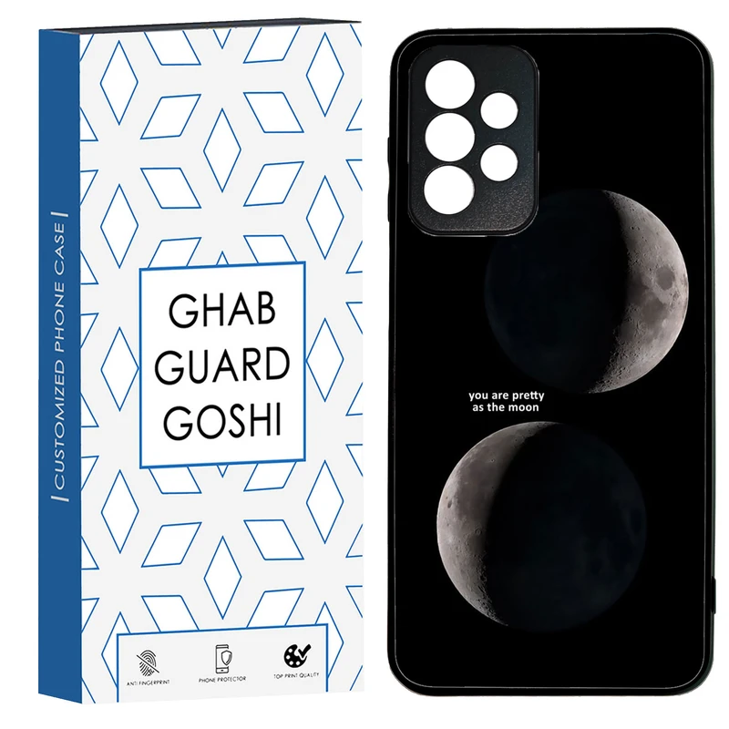 کاور قاب گارد گوشی طرح ماه کد TPU-078 مناسب برای گوشی موبایل سامسونگ Galaxy A73