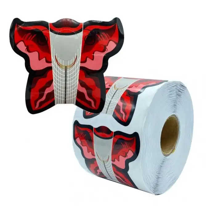 فرمر کاشت ناخن مدل پروانه ایی بسته 300 عددی