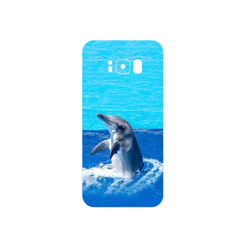 برچسب پوششی ماهوت مدل Dolphin مناسب برای گوشی موبایل سامسونگ Galaxy S8