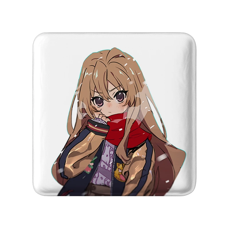 پیکسل خندالو طرح تایگا انیمه تورادورا مدل مربعی کد 32475