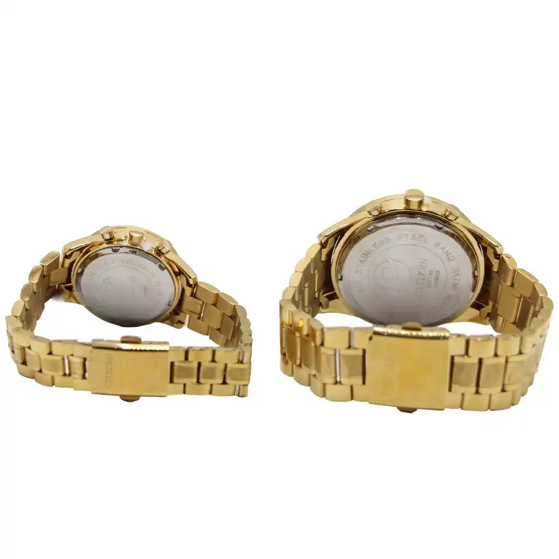 ست ساعت مچی عقربه ای  زنانه و مردانه مدل CITIZEN-1090