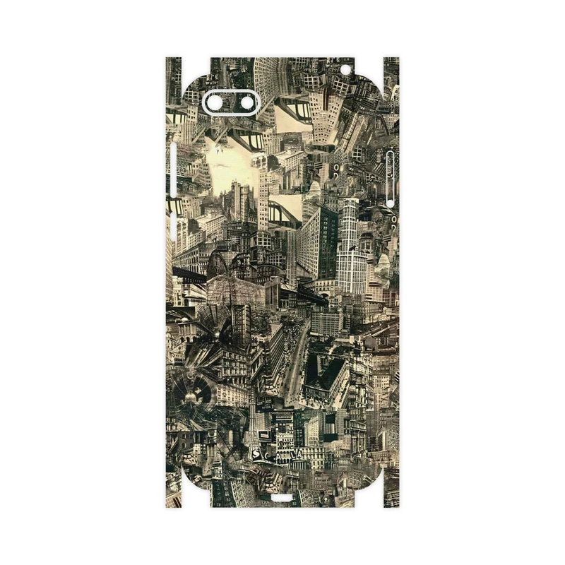 برچسب پوششی ماهوت مدل Collage of Skyscraper-FullSkin مناسب برای گوشی موبایل هوآوی Y5 Lite