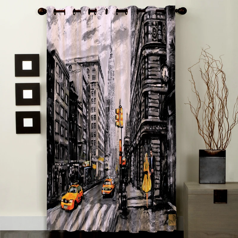 پرده رنس مدل CC3-50119 سایز 290x140 سانتی متر