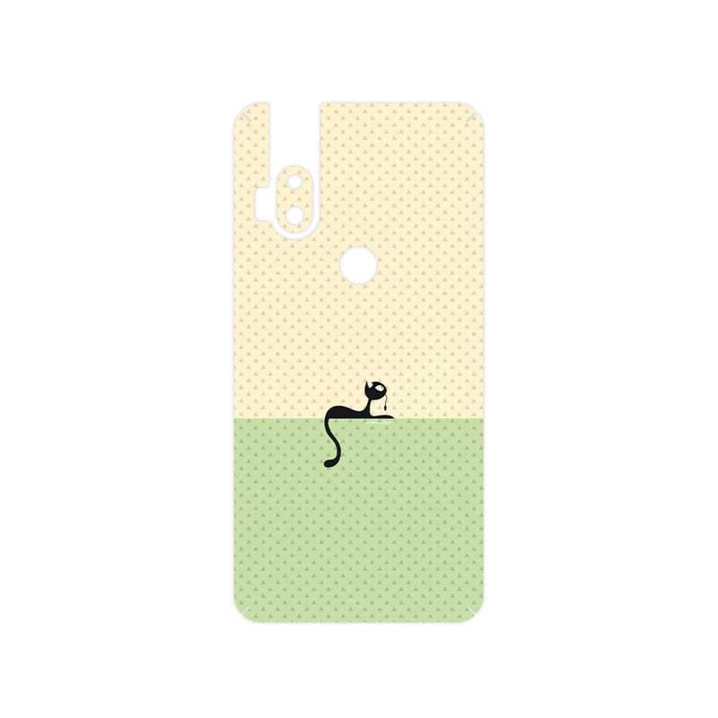 برچسب پوششی ماهوت مدل Minimal Internet Cat Icon مناسب برای گوشی موبایل موتورولا One Hyper