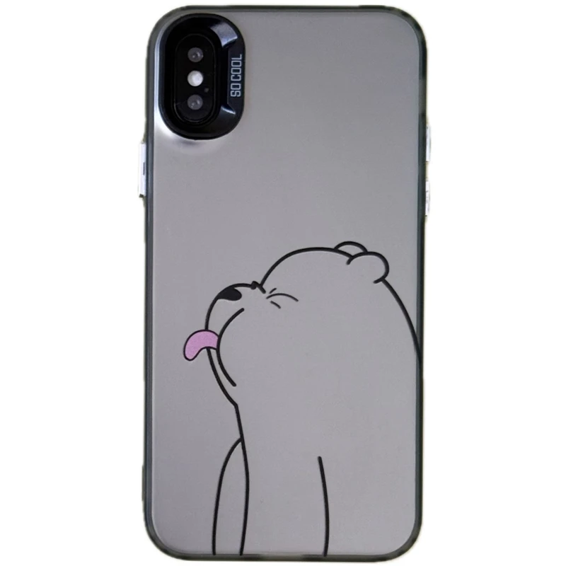 کاور مدل so cool طرح خرس بامزه مناسب برای گوشی موبایل اپل iphone X/XS