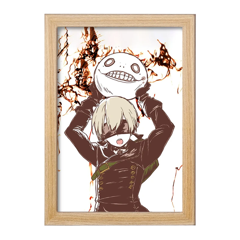 تابلو خندالو مدل بازی نیر اتوماتا (Nier Automata)  کد 31578