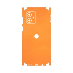 MAHOOT Matte-Orange-FullSkin Cover Sticker for Motorola Moto G54