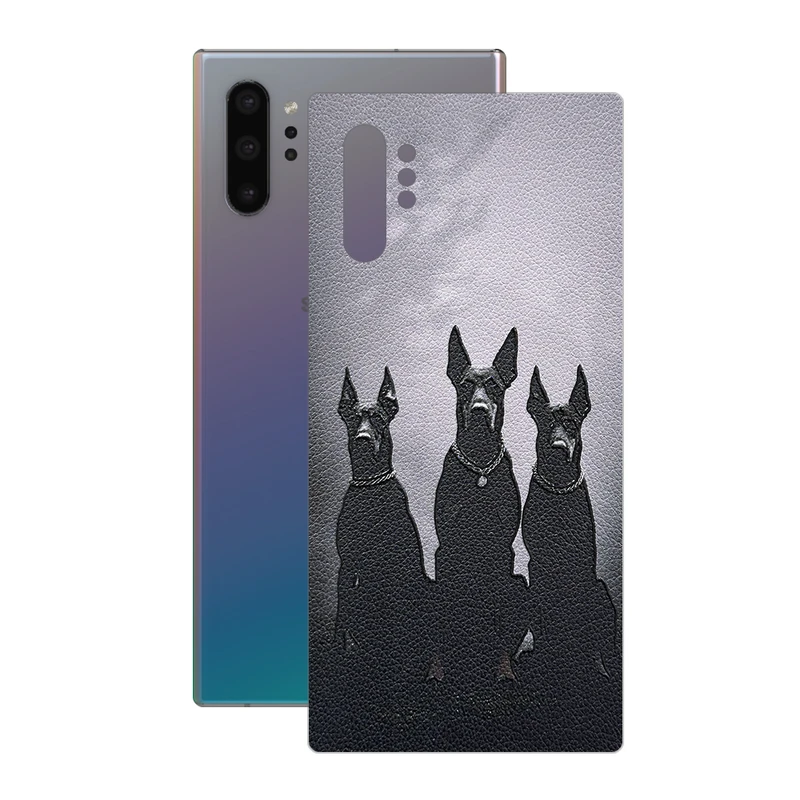 برچسب پوششی ریمکس مدل Leth طرح دوبرمن مناسب برای گوشی موبایل سامسونگ Galaxy Note 10 Plus