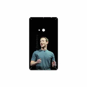 MAHOOT Mark Zuckerberg Cover Sticker for Nokia Lumia 625