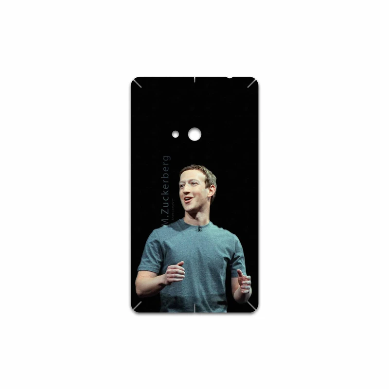 برچسب پوششی ماهوت مدل Mark Zuckerberg مناسب برای گوشی موبایل نوکیا Lumia 625
