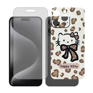 Glass Together model transparent screen protector Suitable for Apple iPhone 16 Pro Max mobile phone with back cover sticker