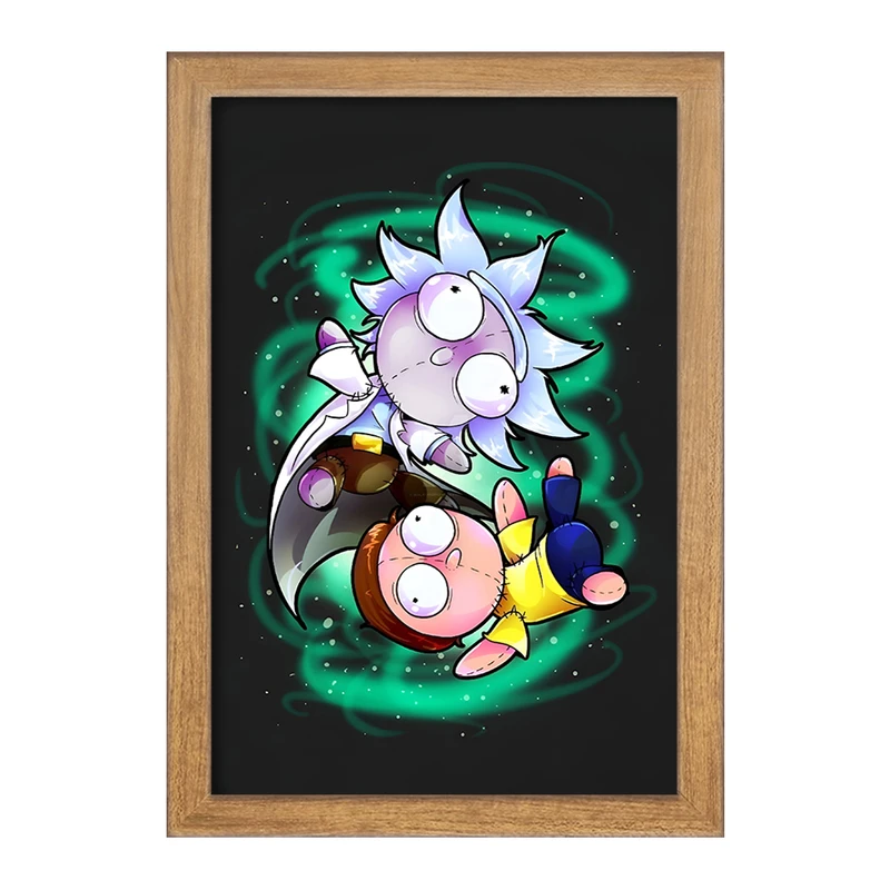 تابلو خندالو مدل ریک و مورتی (Rick and Morty) کد F4929
