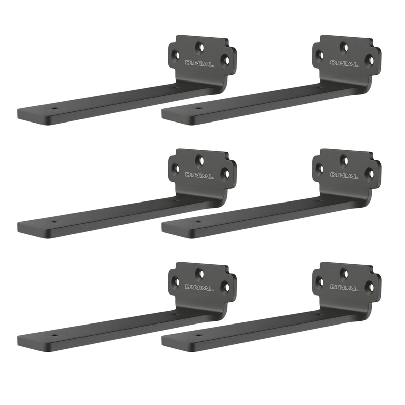 پایه نگهدارنده شلف دیواری دینیال مدل DN30 مجموعه شش عددی