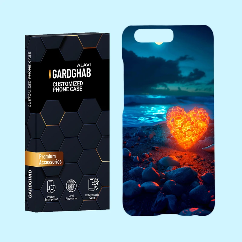 کاور گارد قاب علوی مدل عاشقانه مناسب برای گوشی موبایل هوآوی P10