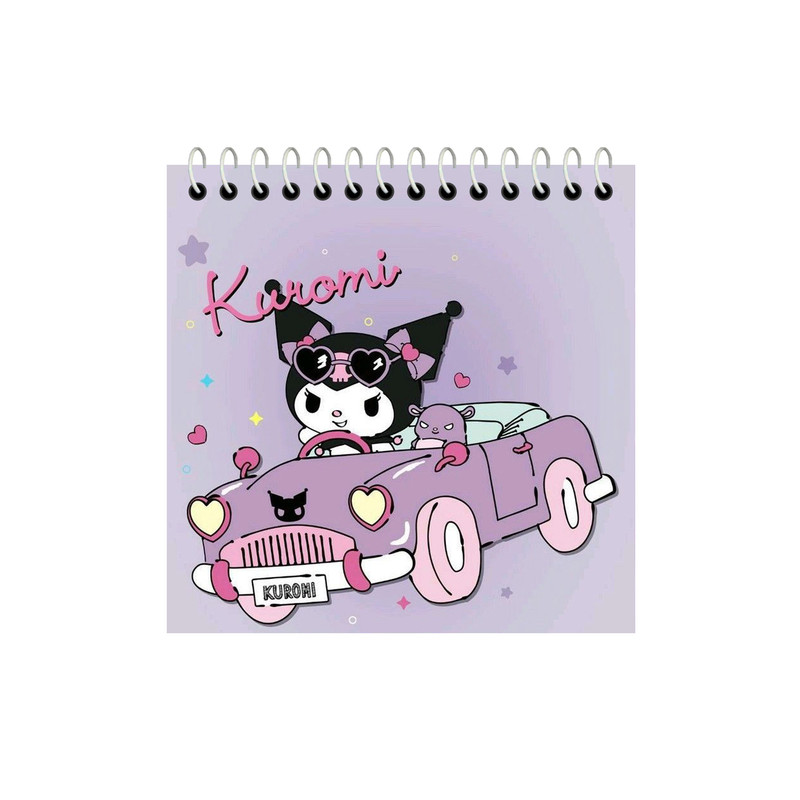 دفترچه یادداشت 50 برگ آلبالو مدل کرومی فانتزی کد 4050