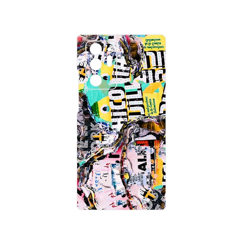برچسب پوششی ماهوت مدل Collage of Teared Paper مناسب برای گوشی موبایل سامسونگ Galaxy Note 20 Ultra