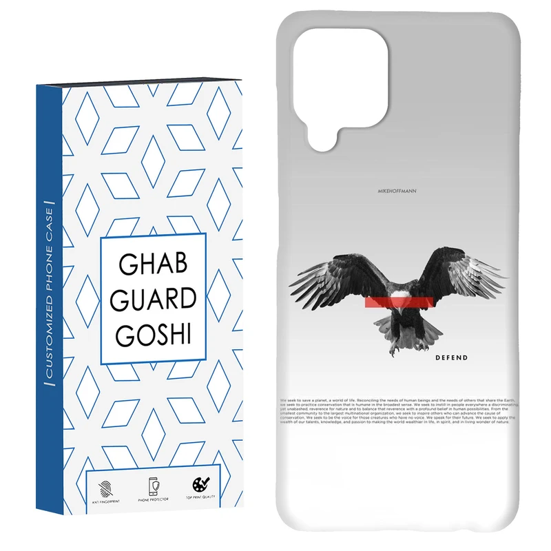 کاور قاب گارد گوشی طرح عقاب کد Dimo-745 مناسب برای گوشی موبایل سامسونگ Galaxy A22 4G / Galaxy M32 4G