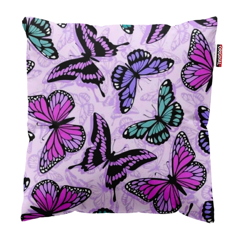 کوسن پاد آفرین طرح پروانه کد 1648 سایز 30*30 سانتی متر